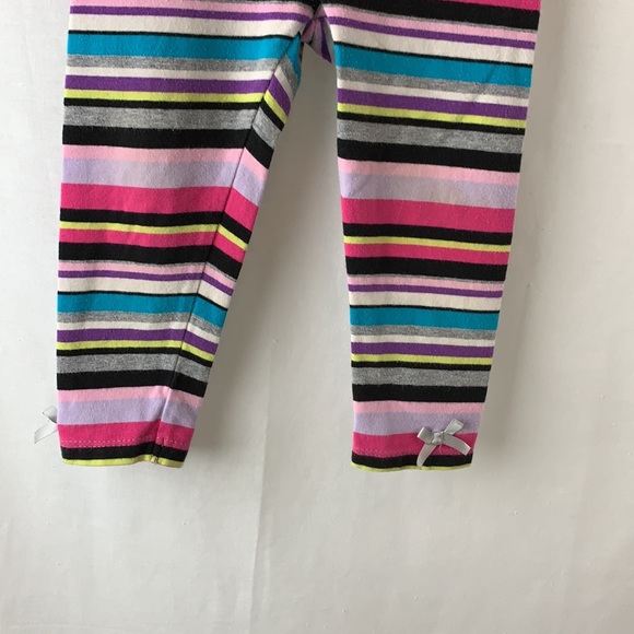 Wonder Kids Bright Striped Leggings - Picture 7 of 9